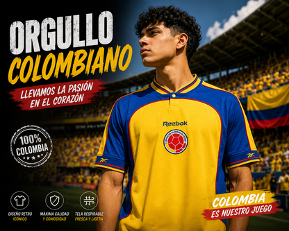CAMISETA COLOMBIA 2001 COPA AMERICA RETRO
